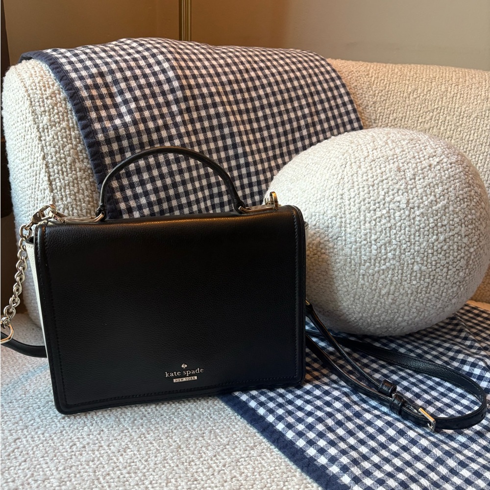 Kate Spade Black and White Crossbody